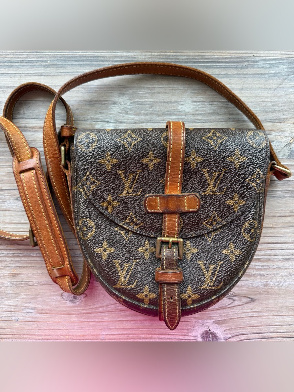 Louis Vuitton Chantilly PM Monogram Crossbody – 1995 – Authentic w/ COA